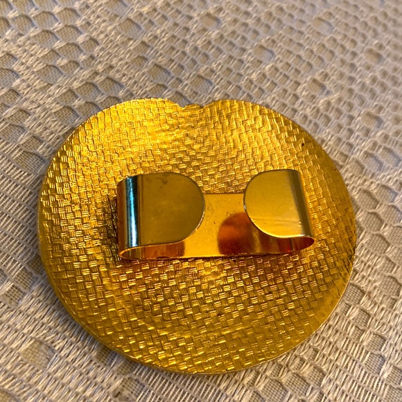 Vintage Scarf Brooch - Picture 2 of 3